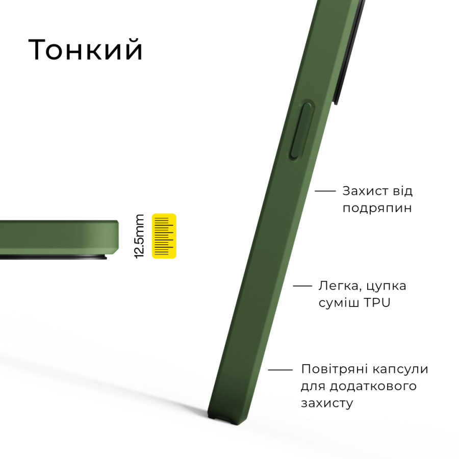 Чохол Moment Camera Case with MagSafe для Apple iPhone 15 Pro Max (Olive)