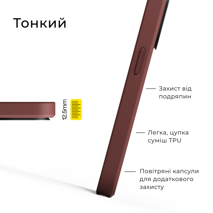 Чохол Moment Camera Case with MagSafe для Apple iPhone 15 Pro (Red Clay)