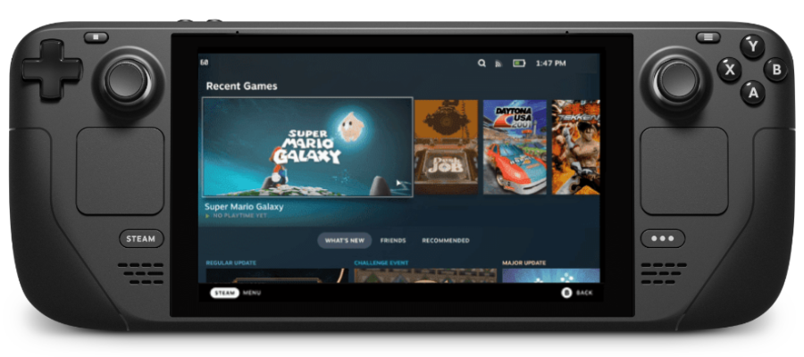 Портативна ігрова консоль Valve Steam Deck LCD 512 GB