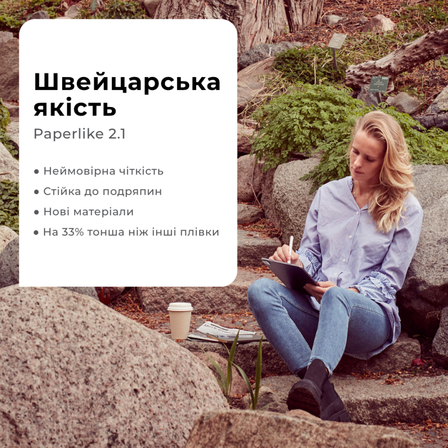 Захисна плівка Paperlike 2.1 для Apple iPad Pro 13 2024 (2 шт.)