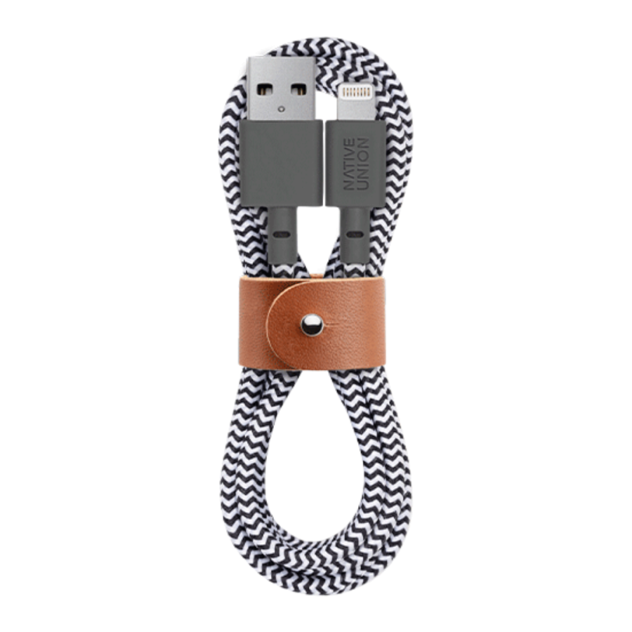 Кабель Native Union Lightning - USB-C Belt Cable (Zebra) 1.2 м