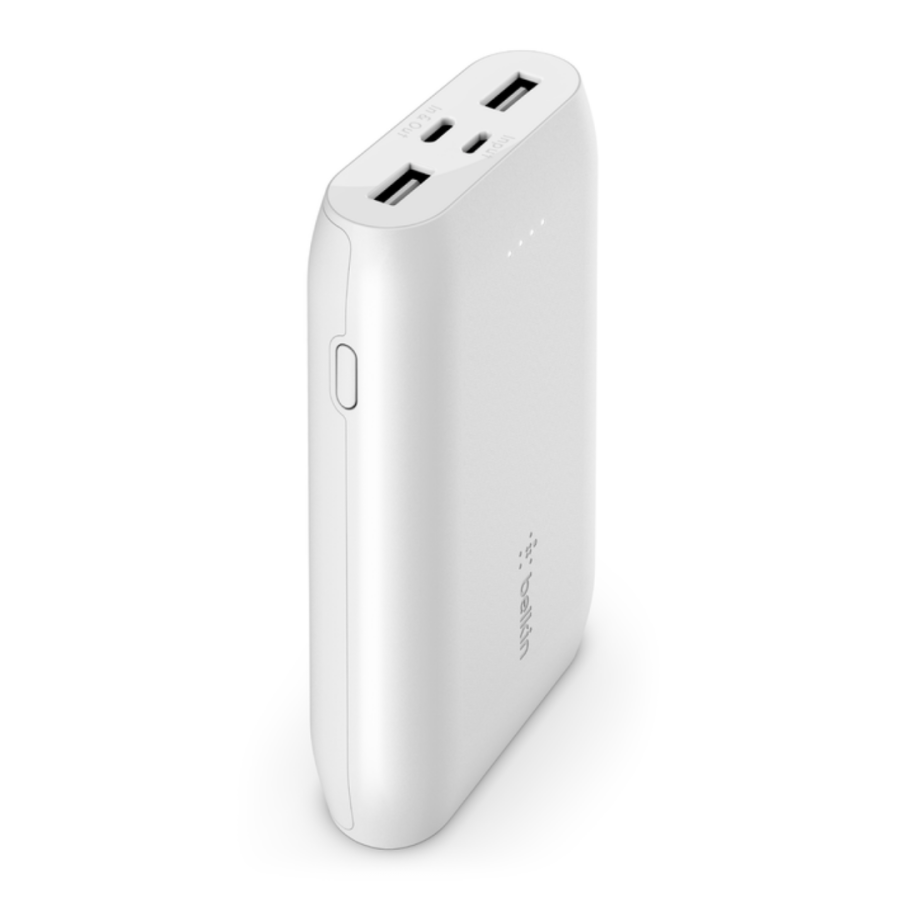 Повербанк Belkin BoostCharge Multi-Port 10000 mAh (White)
