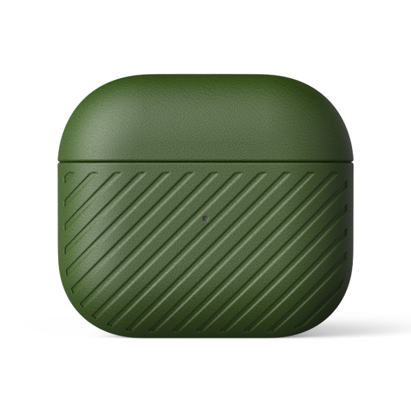 Чехол Moment Leather Case для AirPods 3 (Olive)