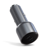 Автомобильная зарядка Satechi 40W Dual USB-C PD Car Charger (Space Gray)