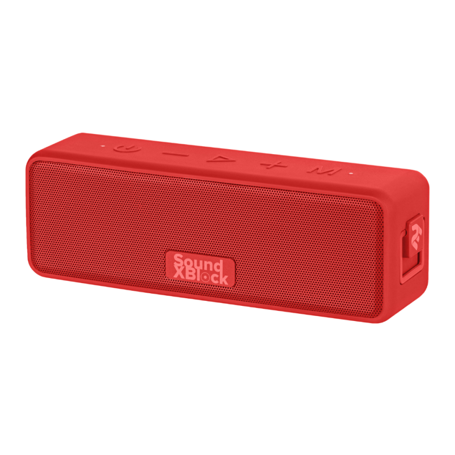 Портативна колонка 2E SoundXBlock (Red)