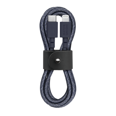 Кабель Native Union Lightning - USB-C Belt Cable (Indigo) 1.2 м