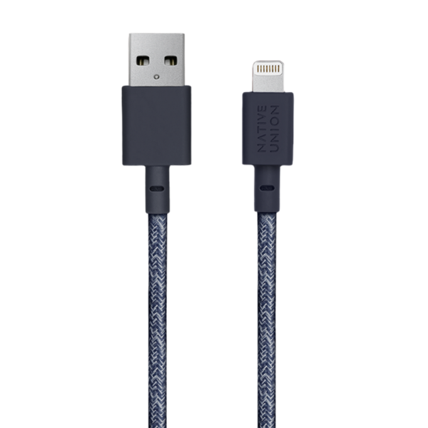 Кабель Native Union Lightning - USB-A Belt Cable (Indigo) 1.2 м