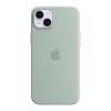 Чехол Apple Silicone Case with MagSafe для Apple iPhone 14 Plus (Succulent)