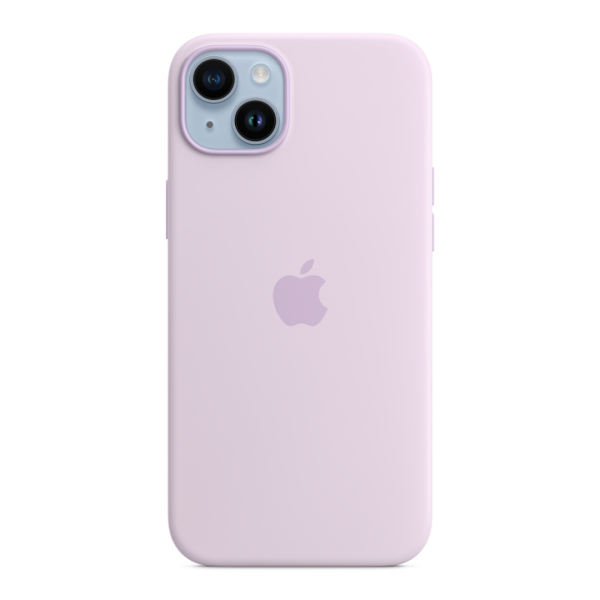 Чехол Apple Silicone Case with MagSafe для Apple iPhone 14 Plus (Lilac)