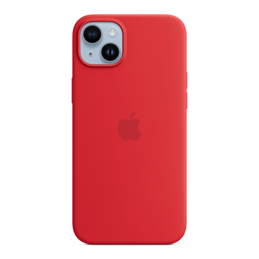 Чохол Apple Silicone Case with MagSafe для Apple iPhone 14 Plus (PRODUCT RED)