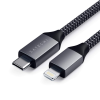 Кабель Satechi Lightning - USB-C Cable (Space Gray) 1.8 м