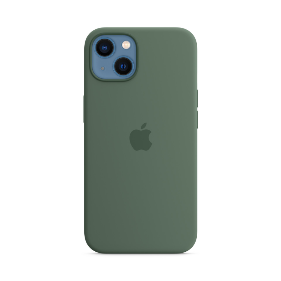 Чохол Apple Silicone Case with MagSafe для Apple iPhone 13 (Eucalyptus)