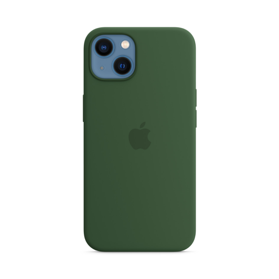 Чохол Apple Silicone Case with MagSafe для Apple iPhone 13 (Clover)