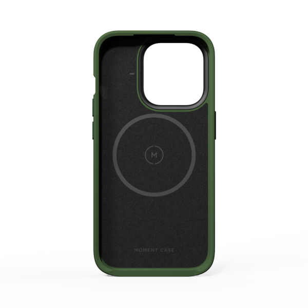 Чехол Moment Camera Case with MagSafe для Apple iPhone 15 Pro (Olive)