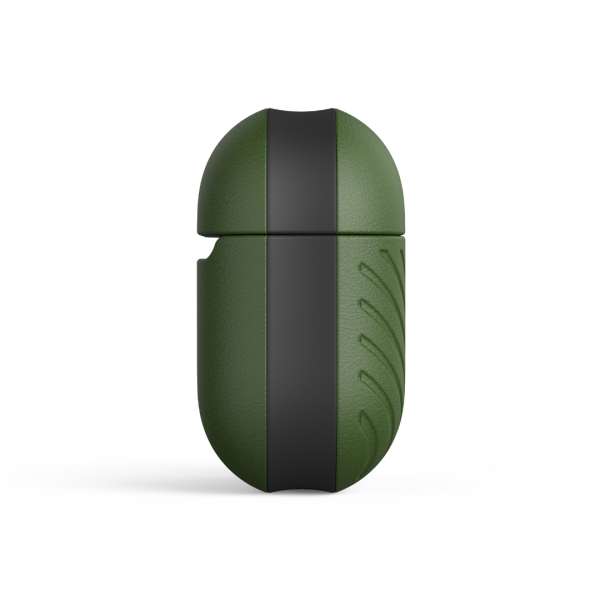 Чехол Moment Leather Case для AirPods 3 (Olive)