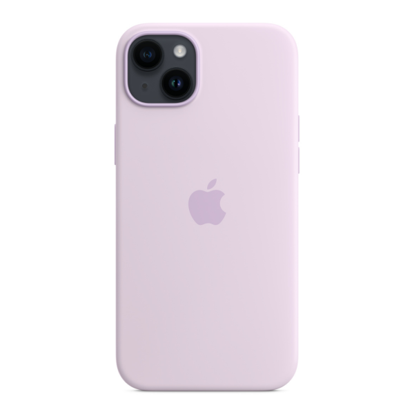 Чехол Apple Silicone Case with MagSafe для Apple iPhone 14 Plus (Lilac)