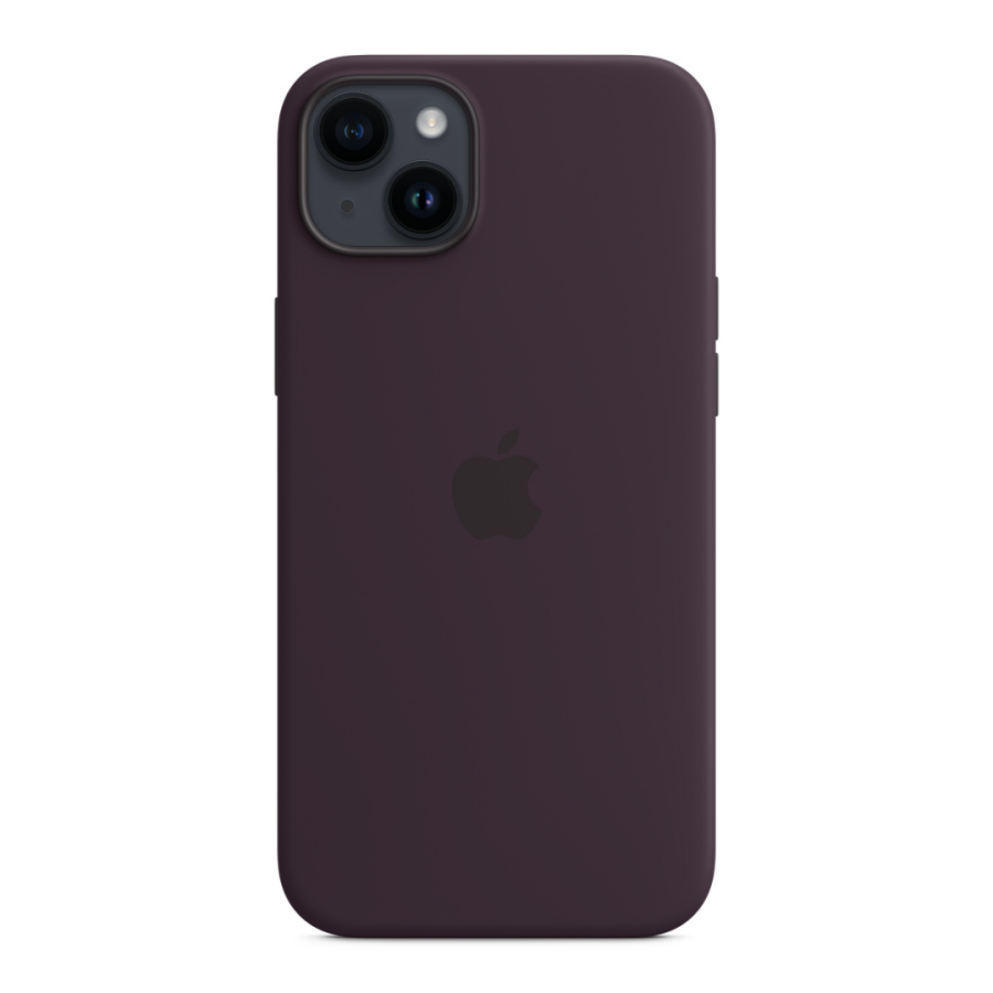 Чохол Apple Silicone Case with MagSafe для Apple iPhone 14 Plus (Elderberry)