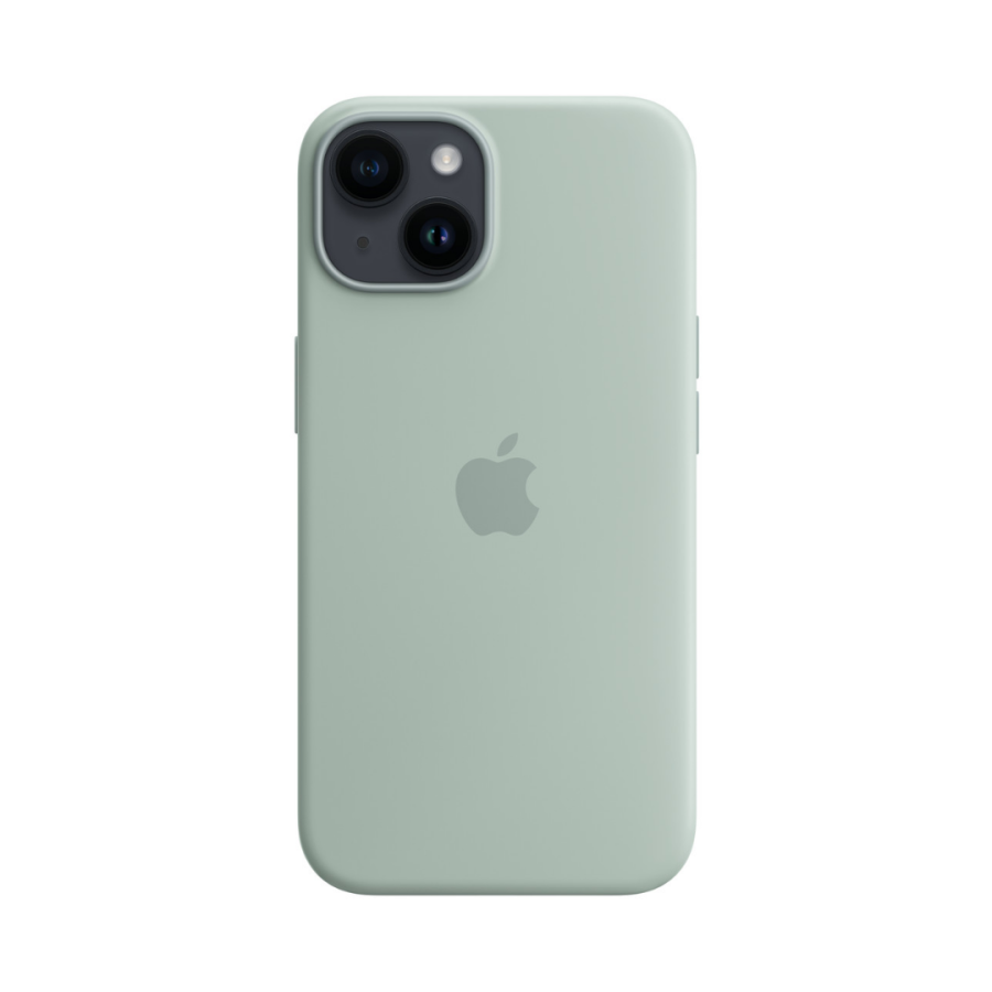 Чехол Apple Silicone Case with MagSafe для Apple iPhone 14 (Succulent)