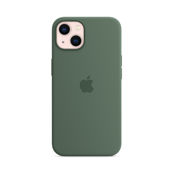 Чехол Apple Silicone Case with MagSafe для Apple iPhone 13 (Eucalyptus)