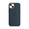 Чохол Apple Silicone Case with MagSafe для Apple iPhone 13 (Abyss Blue)