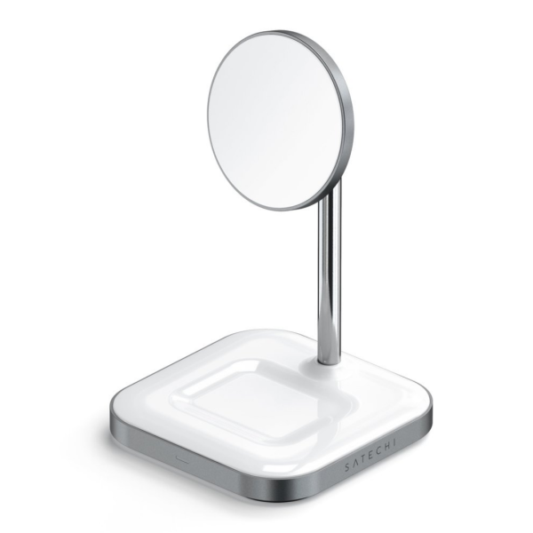 Зарядное устройство Satechi Aluminum 2 in 1 Magnetic Wireless Charging Stand