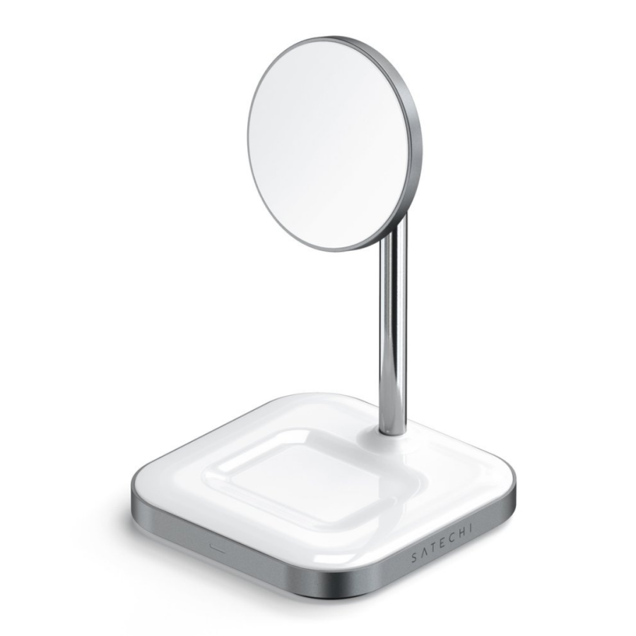 Зарядное устройство Satechi Aluminum 2 in 1 Magnetic Wireless Charging Stand