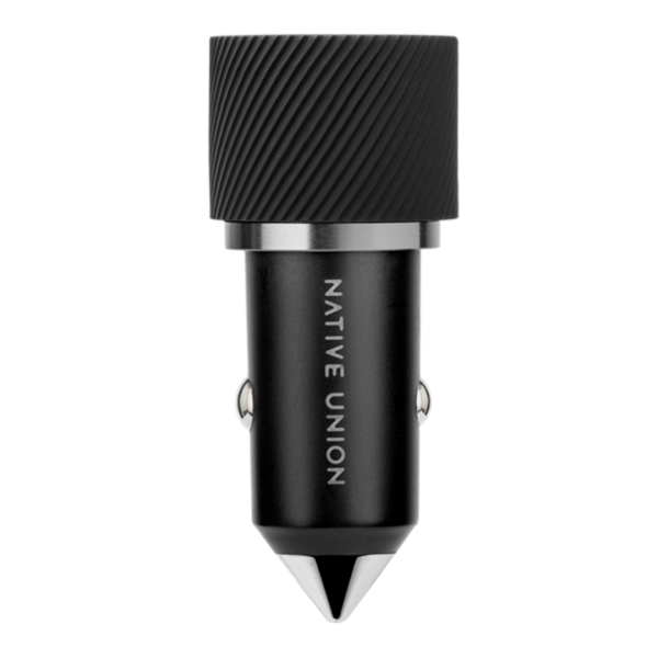 Автомобільна зарядка Native Union Car Charger Dual-Port PD (Slate)