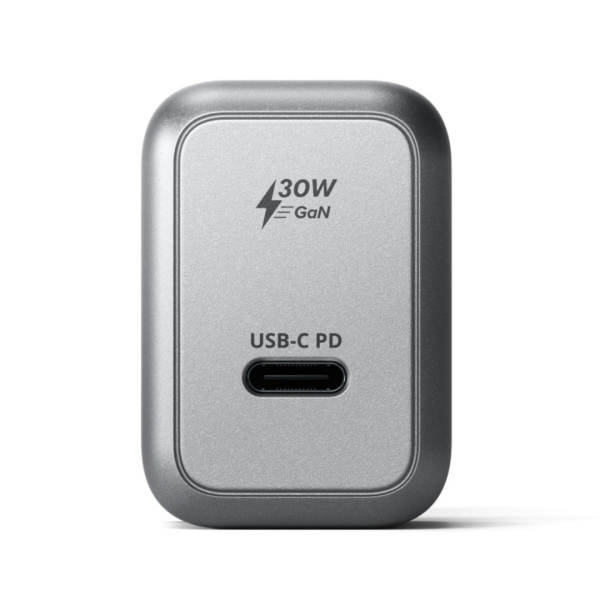 Сетевой адаптер Satechi 30W USB-C PD Gan Wall Charger (Space Gray)