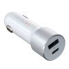 Автомобільна зарядка Satechi 72W Type-C PD Car Charger (Silver)