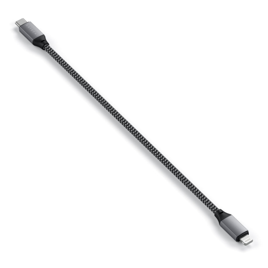 Кабель Satechi Lightning - USB-C Cable (Space Gray) 25 см