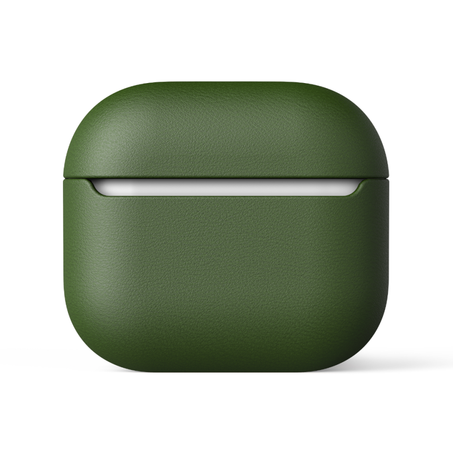 Чохол Moment Leather Case для AirPods 3 (Olive)