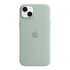 Чехол Apple Silicone Case with MagSafe для Apple iPhone 14 Plus (Succulent)