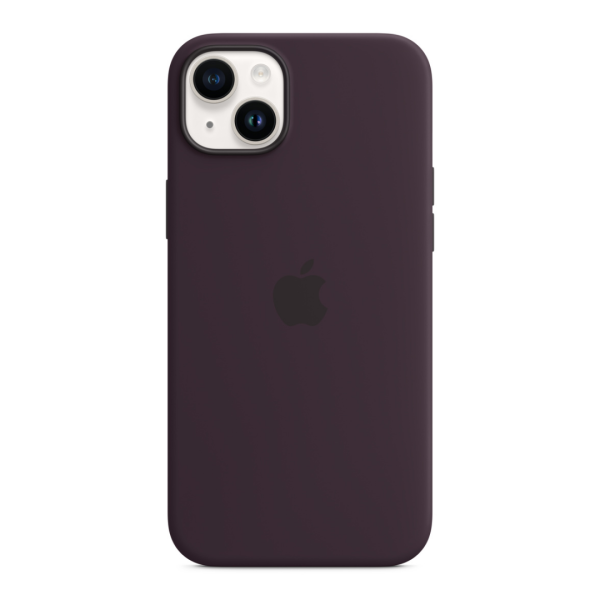 Чохол Apple Silicone Case with MagSafe для Apple iPhone 14 Plus (Elderberry)