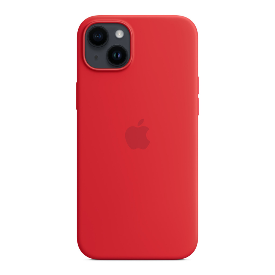 Чохол Apple Silicone Case with MagSafe для Apple iPhone 14 Plus (PRODUCT RED)