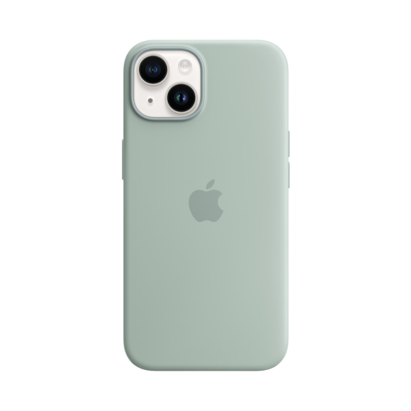Чохол Apple Silicone Case with MagSafe для Apple iPhone 14 (Succulent)