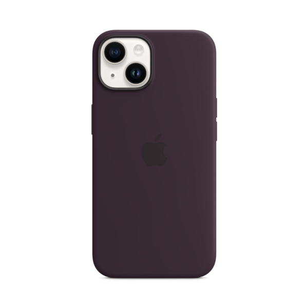 Чохол Apple Silicone Case with MagSafe для Apple iPhone 14 (Elderberry)