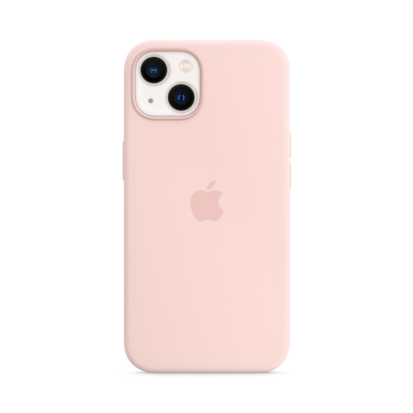Чохол Apple Silicone Case with MagSafe для Apple iPhone 13 (Chalk Pink)