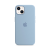 Чехол Apple Silicone Case with MagSafe для Apple iPhone 13 (Blue Fog)