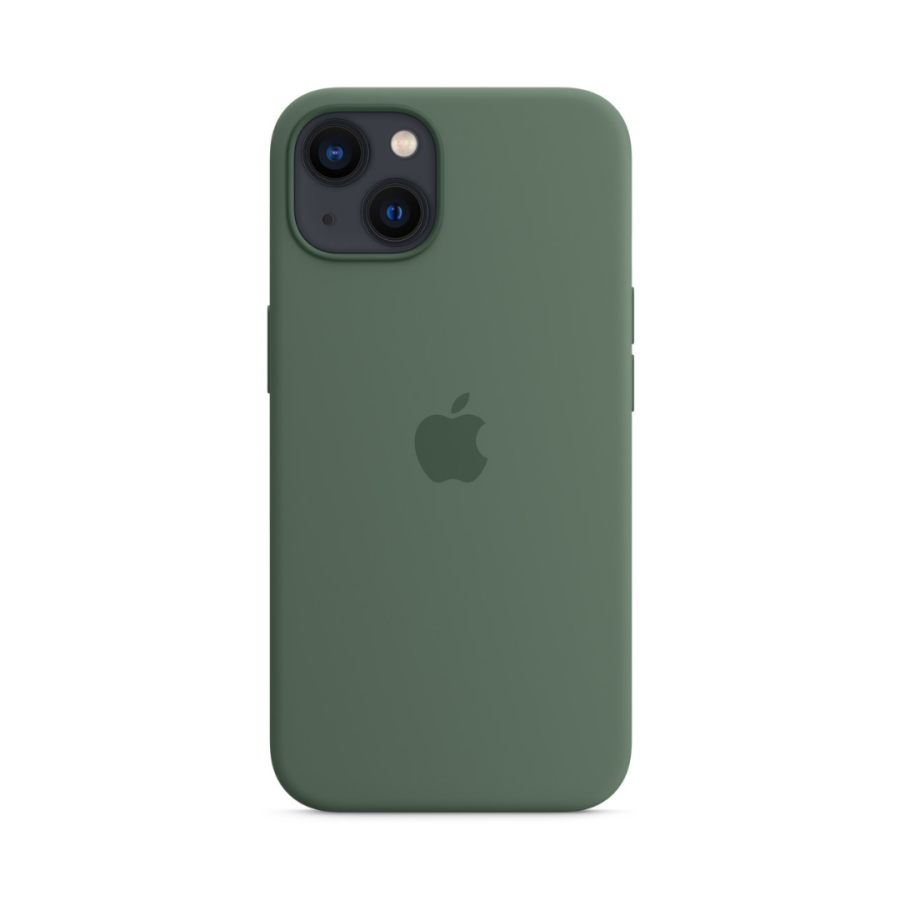 Чохол Apple Silicone Case with MagSafe для Apple iPhone 13 (Eucalyptus)