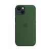 Чехол Apple Silicone Case with MagSafe для Apple iPhone 13 (Clover)