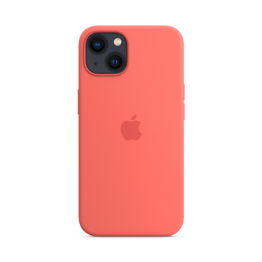 Чехол Apple Silicone Case with MagSafe для Apple iPhone 13 (Pink Pomelo)