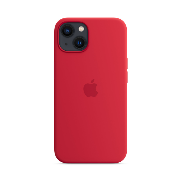 Чохол Apple Silicone Case with MagSafe для Apple iPhone 13 (PRODUCT RED)