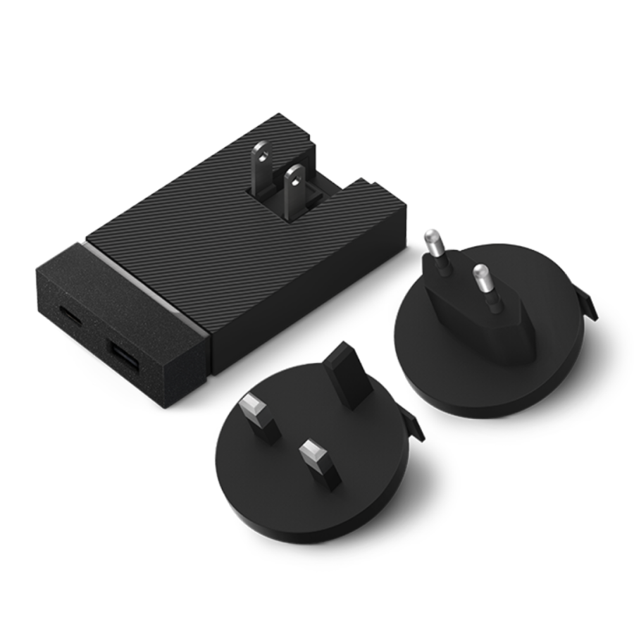 Мережевий адаптер Native Union Dual Port Smart Charger PD 20W (Slate)