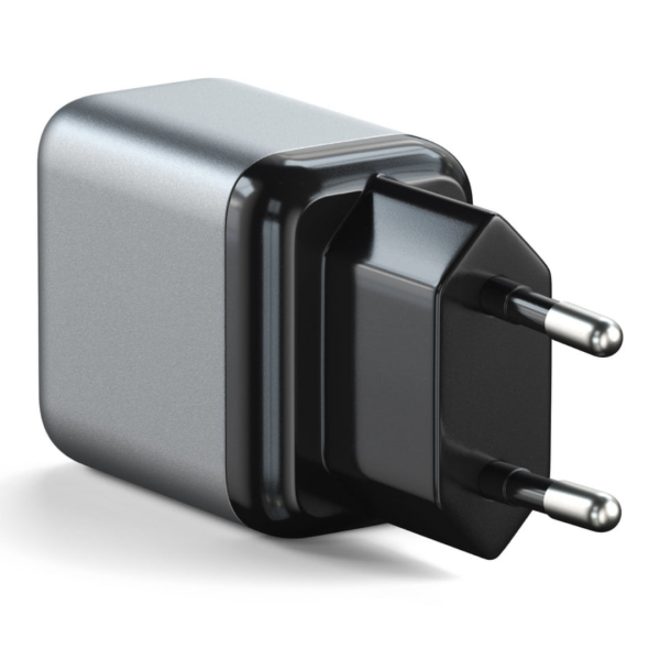 Сетевой адаптер Satechi 30W USB-C PD Gan Wall Charger (Space Gray)