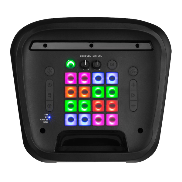 Портативная акустическая система 2E PartyBoom 200 (Black)