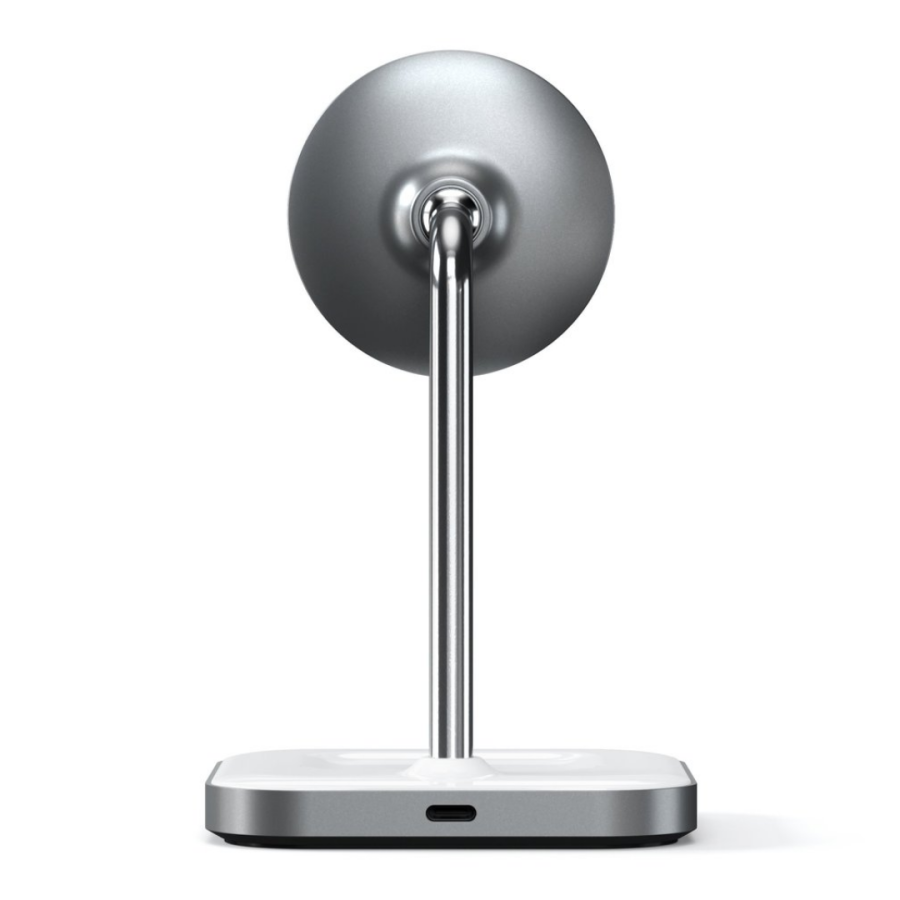 Зарядное устройство Satechi Aluminum 2 in 1 Magnetic Wireless Charging Stand