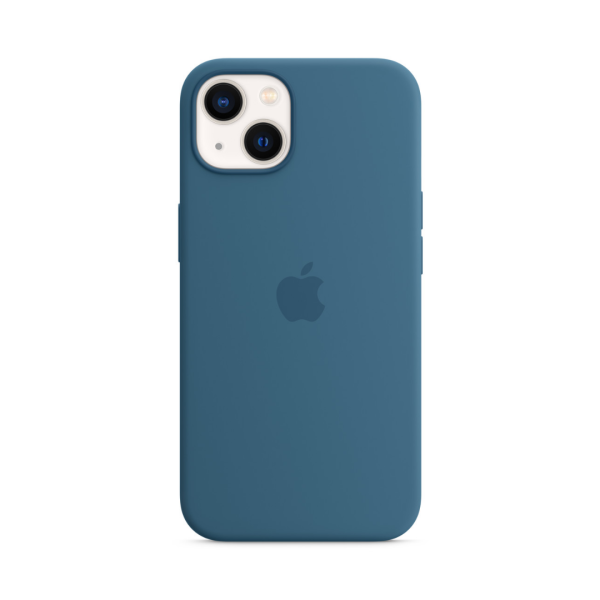 Чохол Apple Silicone Case with MagSafe для Apple iPhone 13 (Blue Jay)