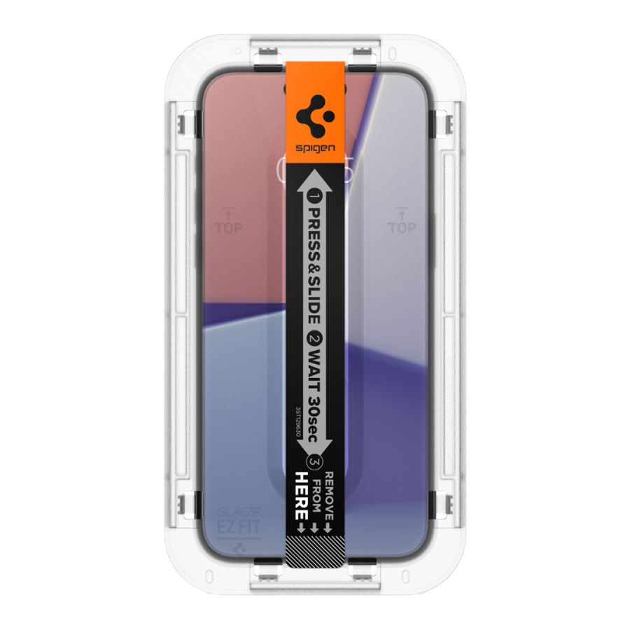 Захисне скло Spigen Glass tR EZ Fit для Apple iPhone 15/16 (Clear) 2 шт.
