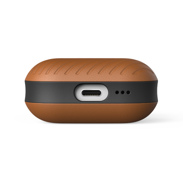 Чехол Moment Leather Case для AirPods 3 (Cognac)