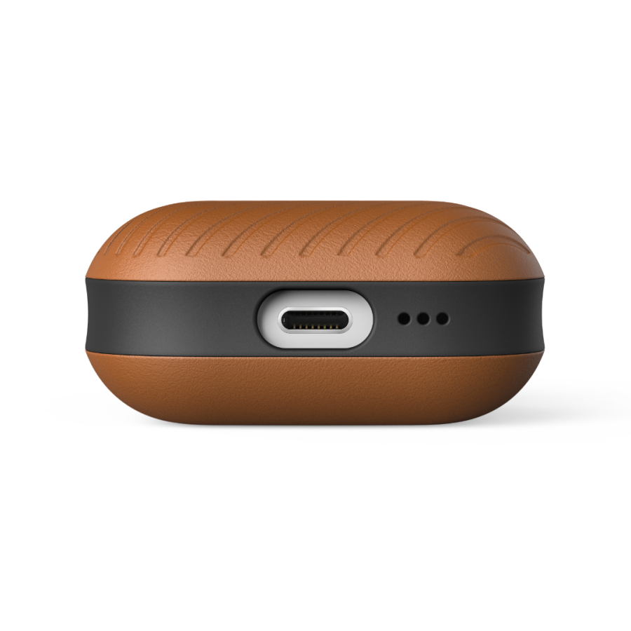 Чохол Moment Leather Case для AirPods 3 (Cognac)